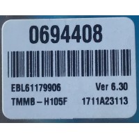 RF MODULO TUNER SELECTOR SINTONIZADOR VARICAP PARA TV LG  NUEVO / NUMERO DE PARTE EBL61179906 / TMMB-H105F / 1711A23113 / 0694408 / MODELO 43LV570H-UA